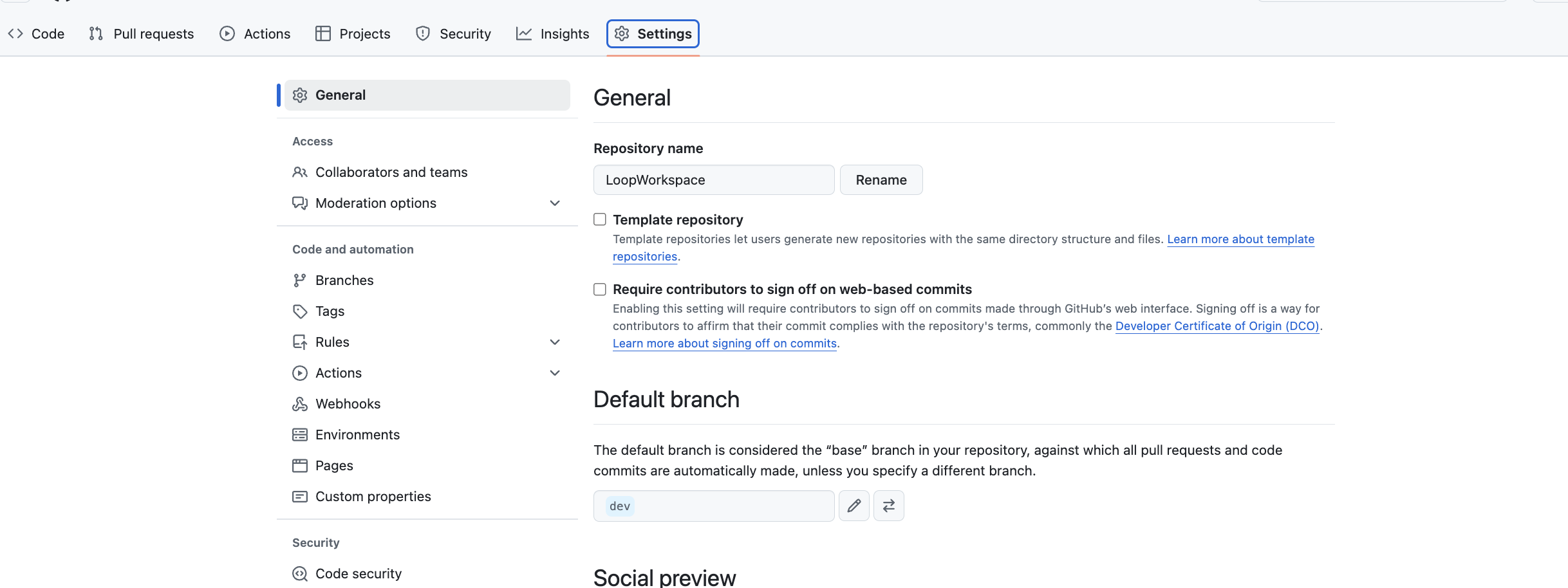 Browser Build – Change Default Branch | Loop and Learn